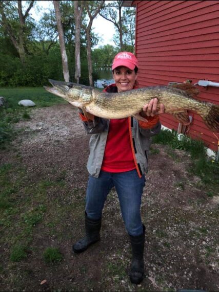 Large fish caught in Big Elk